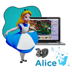 Alice 3d - КИБЕРшкола программирования для детей, компьютерные курсы для школьников, начинающих и подростков - KIBERone г. Барнаул