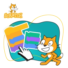 Scratch. Продвинутый уровень – создаём игры, как маленькие разработчики! - КИБЕРшкола программирования для детей, компьютерные курсы для школьников, начинающих и подростков - KIBERone г. Барнаул