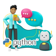 Умный чат-бот на Python на Telegram - КИБЕРшкола программирования для детей, компьютерные курсы для школьников, начинающих и подростков - KIBERone г. Барнаул