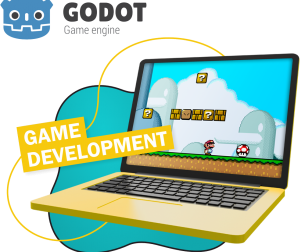 Godot.  Основа создания легендарных игр - КИБЕРшкола программирования для детей, компьютерные курсы для школьников, начинающих и подростков - KIBERone г. Барнаул